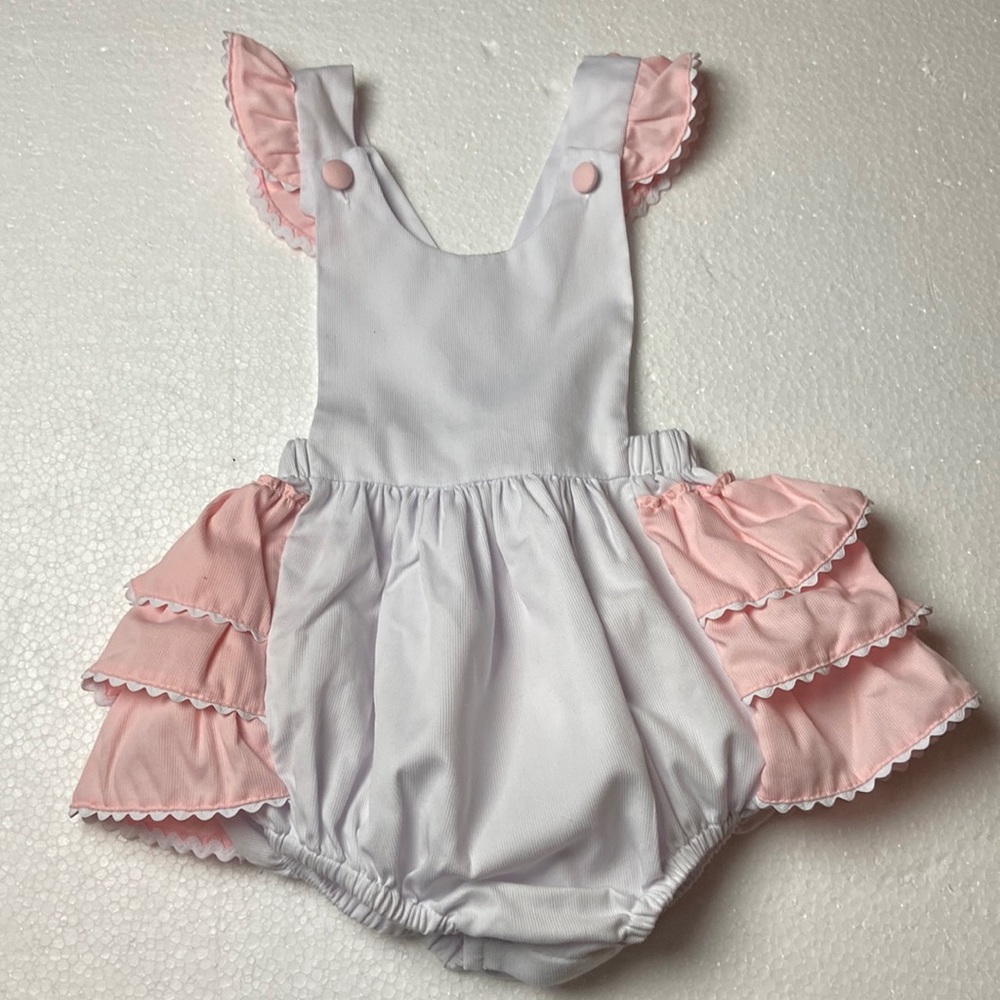 Toddler 24 Months Ruffle Bubble Sunsuit Romper